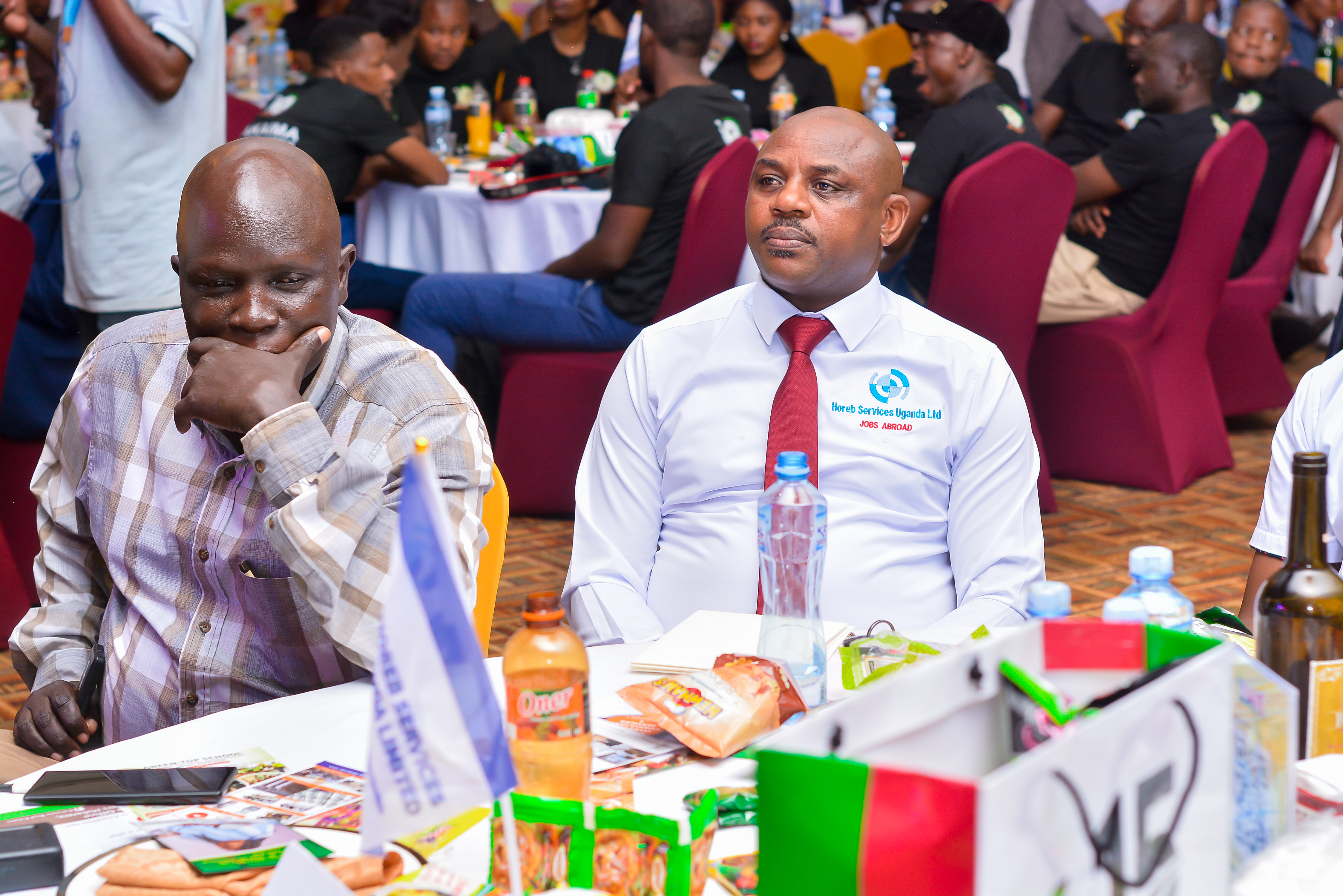 Award ceremony guests